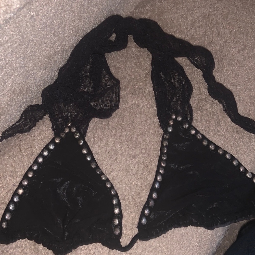 Beach bunny lace bikini top